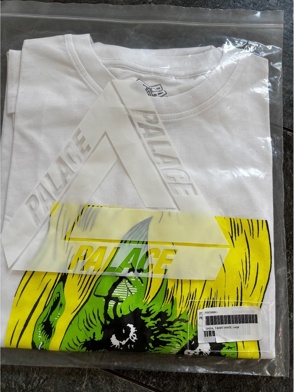 Palace SS26 Ghoul T-Shirt White Large